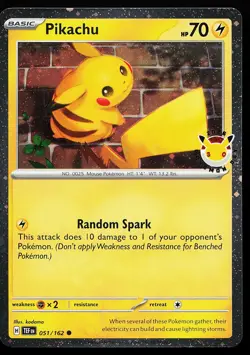 Pikachu 051/162 Holo Stamped Pokemon Day 2026 Promo Pokemon Card - Image 1