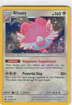 Blissey 153/214 Holofoil Promo Miscellaneous Cards & Products Pokemon LP - Image 1