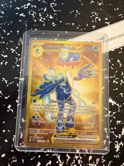 QUAQUAVAL EX 273/193 HYPER RARE PALDEA EVOLVED POKEMON HOLO NM/M - Image 1