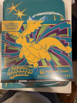 Pokemon TCG - Ascended Heroes Pokemon Center ETB Elite Trainer Box Sealed Mint - Image 1