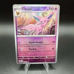 Pokemon TCG Espeon 33/131 Masterball Reverse Holo - Prismatic Evolutions NM/M - Image 1