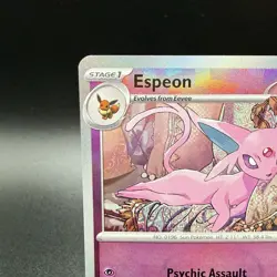 Pokemon TCG Espeon 33/131 Masterball Reverse Holo - Prismatic Evolutions NM/M - Image 2