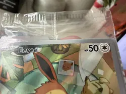 Eevee 173 (Pokemon Center) SEALED Stamped Promo - minor silvering top - see pic - Image 3