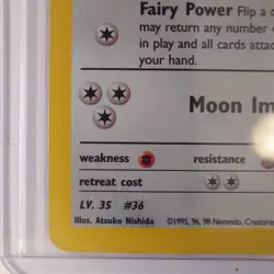 Erika's Clefable 3/132 NM Holo Gym Heroes Pokemon TCG Sleaved Since 2000 - Image 4