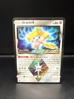 Pokemon TCG SM Celestial Storm Jirachi 97/168 Prism Star Ultra Rare Holo B - Image 1