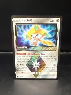 Pokemon TCG SM Celestial Storm Jirachi 97/168 Prism Star Ultra Rare Holo B - Image 2