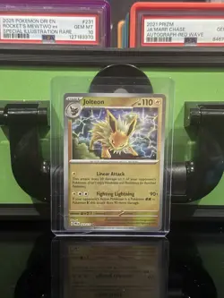 Pokemon TCG Jolteon 029/131 Prismatic Evolutions Master Ball - Image 1