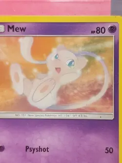 Mew - Rare - Regular - Hidden Fates - Pokemon TCG - 32/68 - Basic - HP 80 - Image 2
