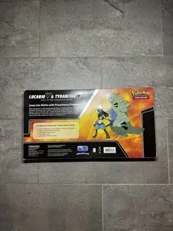 Pokemon TCG Lucario V & Tyranitar V Heavy Hitters Collector's Box - 14 Packs 820650856716 - Image 2