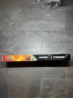 Pokemon TCG Lucario V & Tyranitar V Heavy Hitters Collector's Box - 14 Packs 820650856716 - Image 3