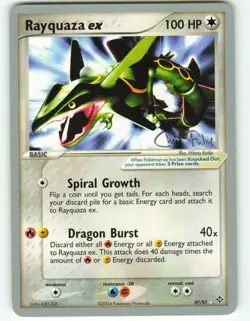 Rayquaza ex - World Championships 2004 - 97/97 Dragon - WOTC - Pokemon TCG - Image 1
