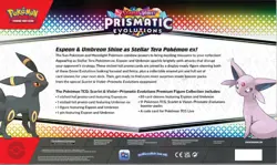 Pokemon S&V Prismatic Evolutions Figure Collection Sealed case (x6 box) in-hand - Image 5