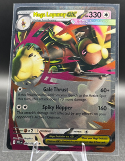 Mega Lopunny ex – Phantasmal Flames084/091 – Holo Rare Pokemon TCG - Image 1