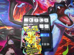 VERY HEAVY! GOD PACKUU SIRUU 22.30g Ascended Heroes Pokemon TCG Booster (SEALED) - Image 1