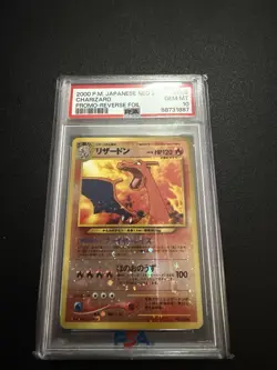 Charizard Promo Reverse Foil 2000 Pokemon Japanese Neo 2 PSA 10 Gem Mint #006 - Image 1