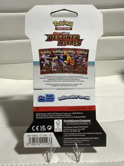 (HEAVY)🔥 32.61g Pokemon TCG Destined Rivals Sleeved Booster Pack Factory Sealed - Image 3