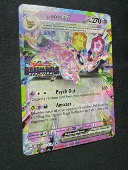 Pokemon TCG: Espeon EX 034/131 Double Rare Holo SV Prismatic Evolutions - Image 3