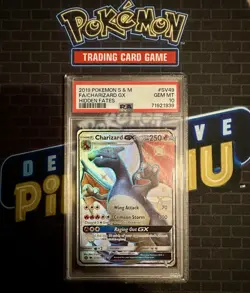 Pokemon Charizard GX SV49/SV94 Hidden Fates Gem Mint PSA 10 - Image 1