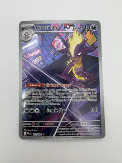 Pokemon TCG Phantasmal Flames Toxtricity #103/094 Illustration Rare NM - Image 2