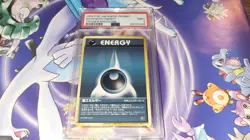 Pokemon Darkness Energy Japanese Trainer Magazine Promo PSA 9 - Image 1