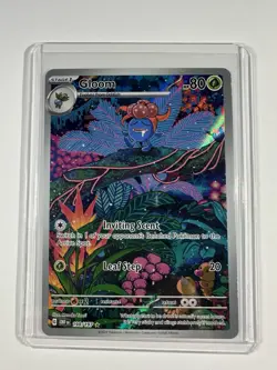 Pokemon Gloom Sv03: Obsidian Flames Illustration Rare #198/197 - Image 1