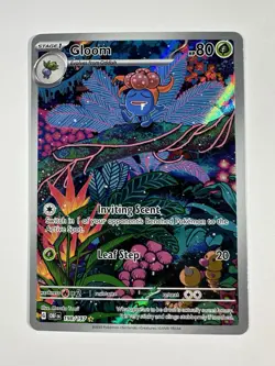 Pokemon Gloom Sv03: Obsidian Flames Illustration Rare #198/197 - Image 2