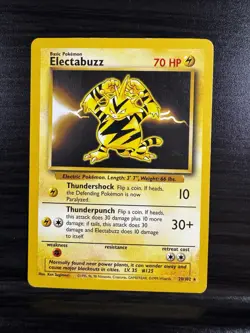 Pokemon TCG | Electabuzz - 20/102 | Base Set Rare | LP - Image 1