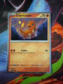 Charmander SVP047 Black Star Promo Holo | Pokemon TCG Scarlet & Violet 151 | NM - Image 1