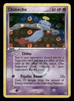 Pokemon Chimecho Rare Hidden Legends 17/101 LP Reverse Holo - Image 1