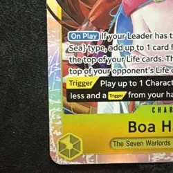 Boa Hancock OP14-112 SR Foil One Piece TCG English - Image 3