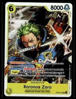 ST29 Egghead Starter Deck #014 Roronoa Zoro - Image 1