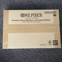 One Piece - TCG - Premium Card Collection Live Action Edition New Sealed ENGLISH - Image 1