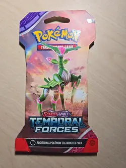 Pokemon Cards - Scarlet & Violet Temporal Forces BLISTER BOOSTER PACK (10 Cards) - Image 1
