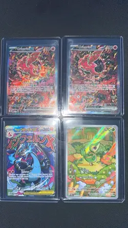 Oricorio EX 024 Mega Charizard X EX 027 Snivy Lot 4 Cards Holo All NM - Image 1