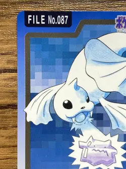 Pokemon Carddass Card Dewgong File No.87 Bandai Pocket Monsters 1997 - Image 3