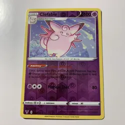 Clefable - 064/185 - Rare - Reverse Holo - Vivid Voltage - Pokemon Card - Image 1
