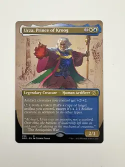 Urza Prince of Kroog Borderless MTG Magic the Gathering Card NM Near Mint BRO - Image 1
