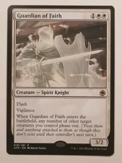 Guardian of Faith - MTG R 18 AFR Adventures in the Forgotten Realms Magic - Image 1