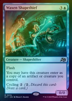 Waxen Shapethief (Foil) (DFT) Aetherdrift - NM - Image 1