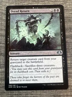 Dread Return 1x MtG Dominaria Remastered NM - Image 1