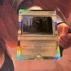The Scorpion God X1 Mtg Amonkhet Invocation Masterpiece Nm Foil - Image 1