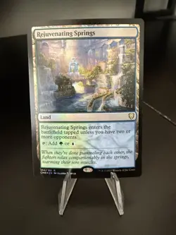 Rejuvenating Springs Commander Legends NM MTG Foil - Image 1