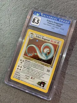 2000 Pokemon Erika's Dragonair 4/132 Gym Heroes CGC 8.5 (PSA BGS) NM/MINT+ - Image 2
