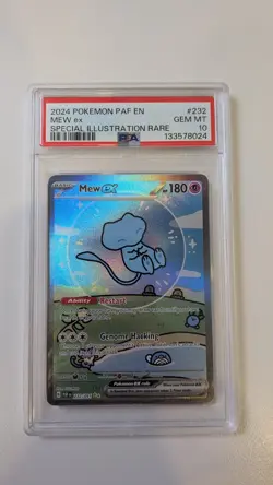 Mew ex 232/091 Special Illustration Rare PSA 10 Pokemon TCG SV Paldean Fates - Image 1