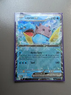 Lapras ex 22/88 Double Rare Pokemon Perfect Order ME03 NM - Image 1