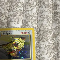 Pokemon TCG Pidgeot Base Set 8/64 Holo Rare 1999 English - Image 4