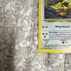 Pokemon TCG Pidgeot Base Set 8/64 Holo Rare 1999 English - Image 5