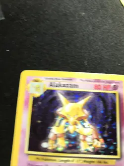 Pokemon TCG Alakazam Base Set 1/102 Holo Unlimited Holo Rare - Image 5