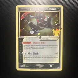 Greninja Gold Star SWSH144 Pokemon Celebrations - Image 1