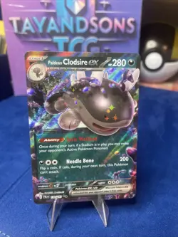 Pokemon TCG Paldean Clodsire ex Scarlet & Violet - Paldea Evolved 130/193... - Image 1